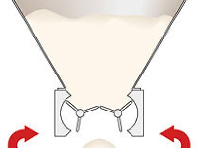 Tolva porcionadora de doble estrella STL